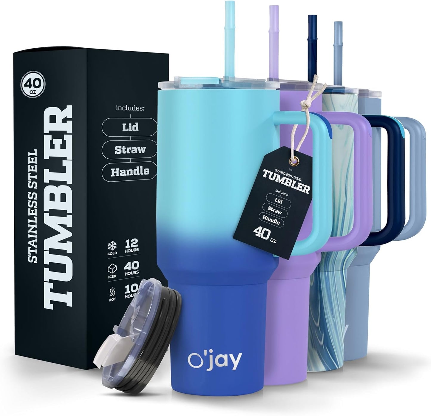 40oz Insulated Super Tumbler | Cream