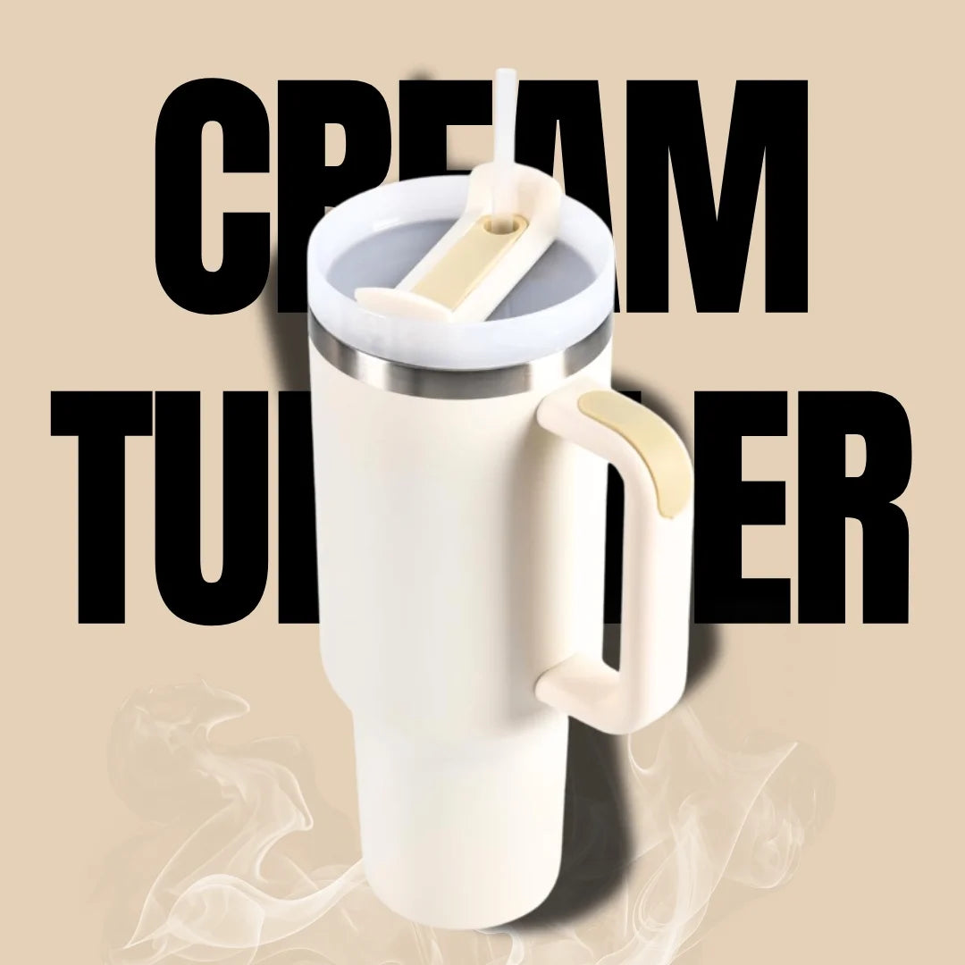 40oz Insulated Super Tumbler | Cream